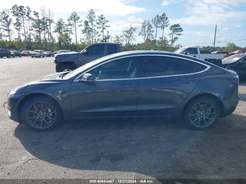 2018 Tesla Model 3 VIN: 5YJ3E1EB6JF093222 Lot: 40643467