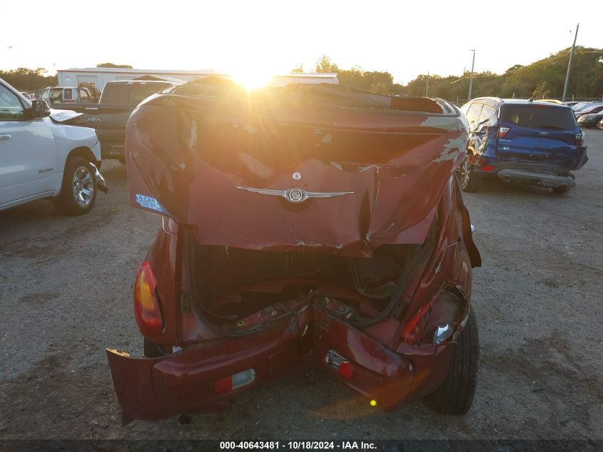 2005 Chrysler Pt Cruiser Touring VIN: 3C4FY58B95T613086 Lot: 40643481