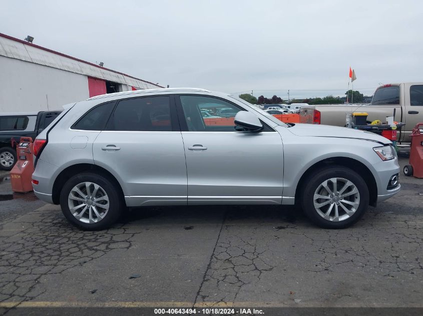 2014 Audi Q5 2.0T Premium VIN: WA1LFAFP2EA013432 Lot: 40643494