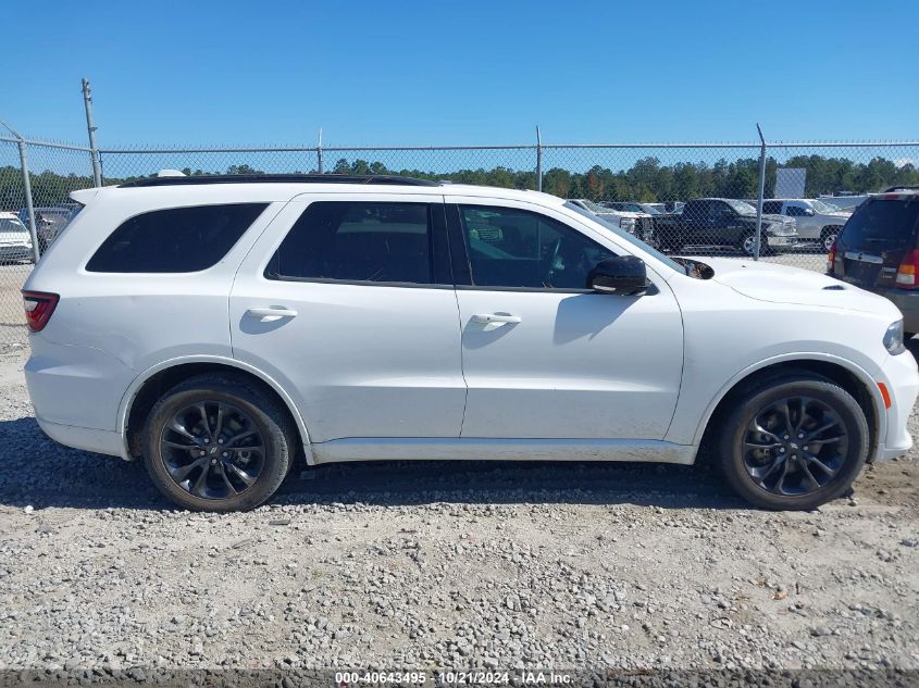 2022 Dodge Durango Gt Plus Rwd VIN: 1C4RDHDG5NC173195 Lot: 40643495