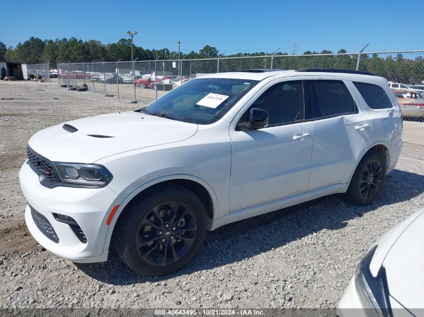 2022 Dodge Durango Gt Plus Rwd VIN: 1C4RDHDG5NC173195 Lot: 40643495