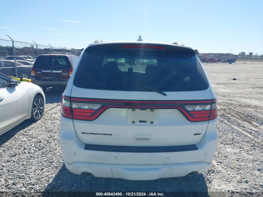 2022 Dodge Durango Gt Plus Rwd VIN: 1C4RDHDG5NC173195 Lot: 40643495