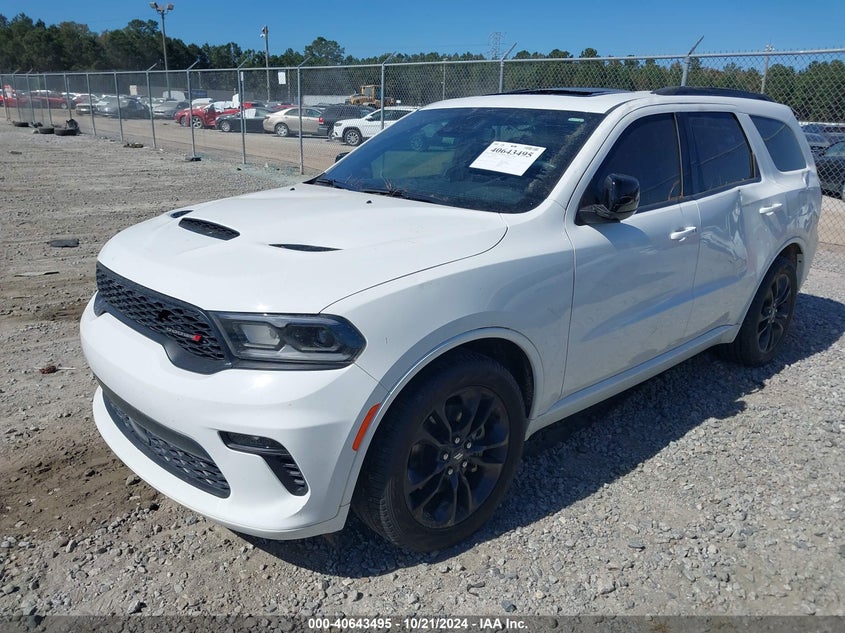 Vin: 1c4rdhdg5nc173195, lot: 41132640, dodge durango gt plus rwd 20222