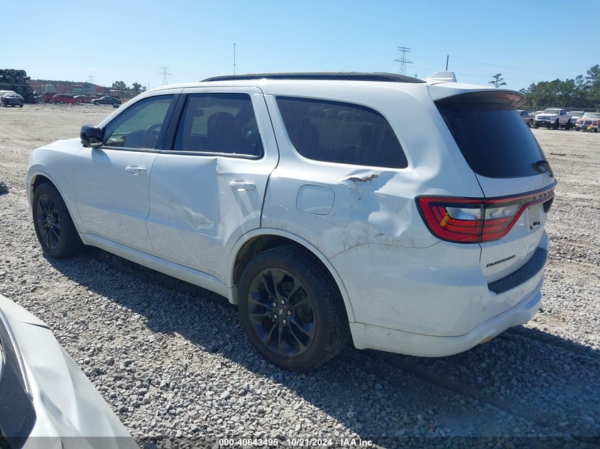 Vin: 1c4rdhdg5nc173195, lot: 41132640, dodge durango gt plus rwd 20223
