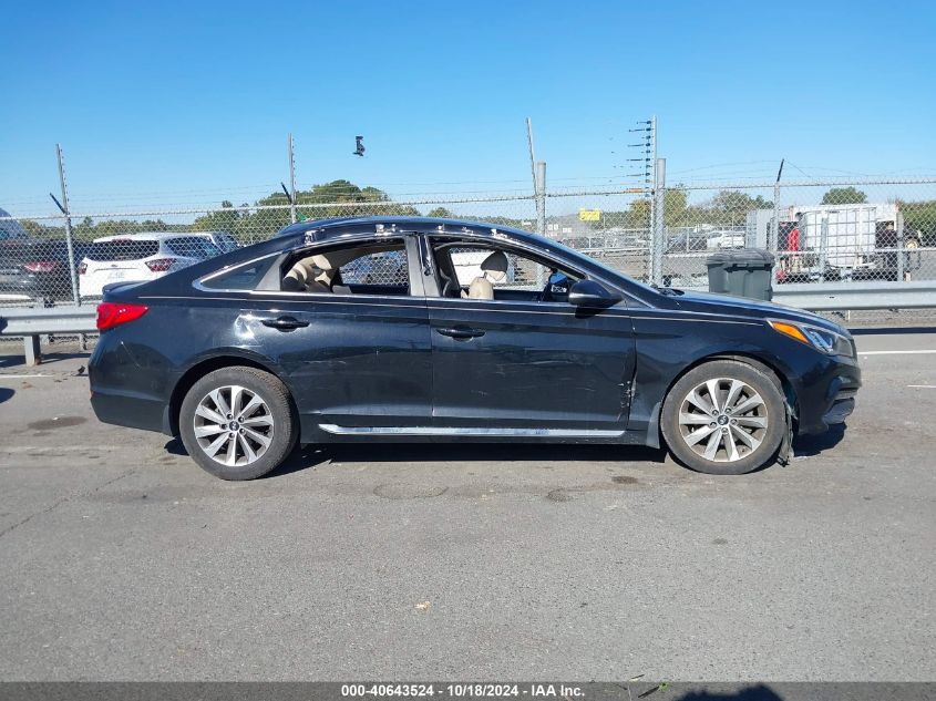 2016 Hyundai Sonata Sport VIN: 5NPE34AF9GH333480 Lot: 40643524