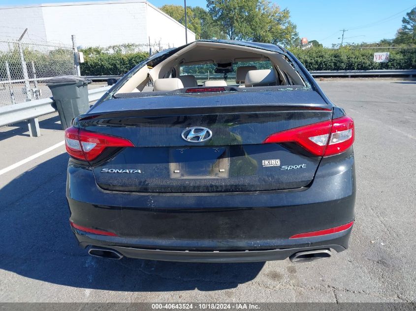 2016 HYUNDAI SONATA SPORT - 5NPE34AF9GH333480