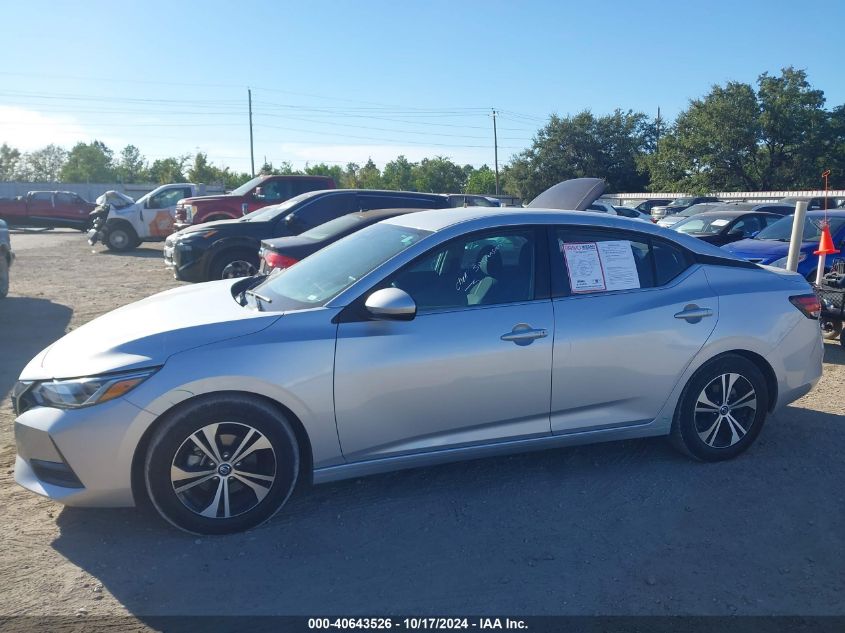 2021 Nissan Sentra Sv Xtronic Cvt VIN: 3N1AB8CV3MY247337 Lot: 40643526