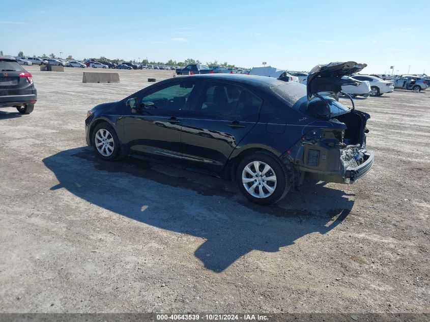 2024 Toyota Corolla Le VIN: 5YFB4MDE2RP178344 Lot: 40643539