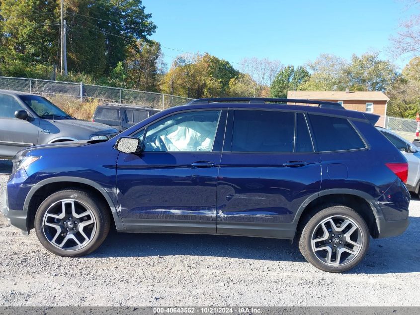 2023 Honda Passport Awd Elite VIN: 5FNYF8H09PB036978 Lot: 40643552