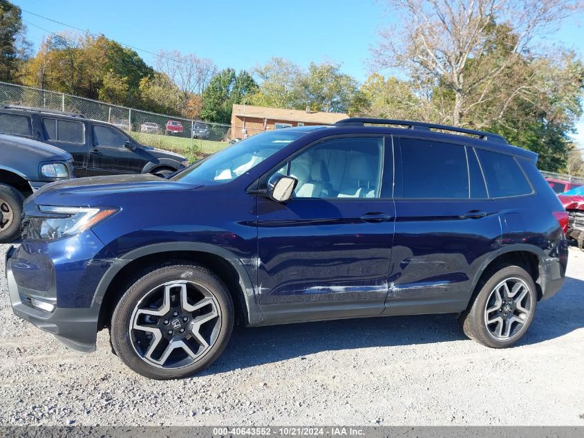 2023 Honda Passport Awd Elite VIN: 5FNYF8H09PB036978 Lot: 40643552