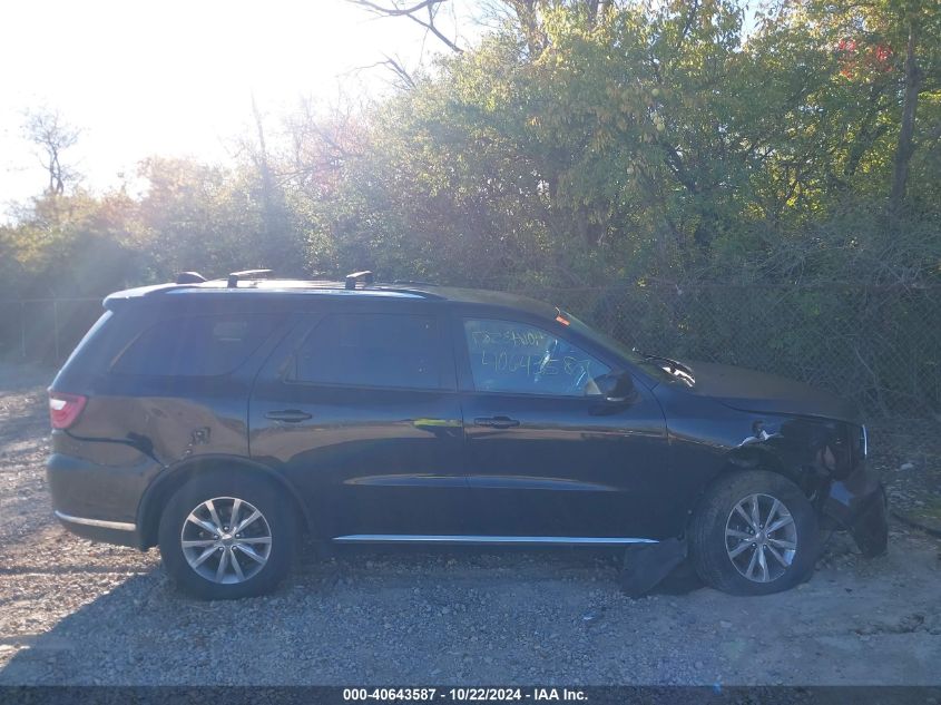 2014 Dodge Durango Limited VIN: 1C4RDJDG3EC599233 Lot: 40643587