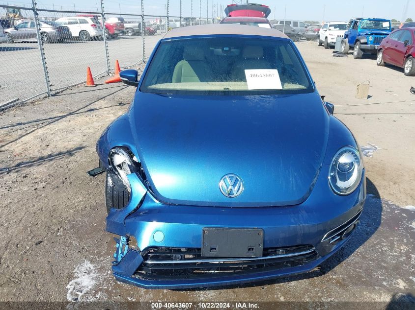 2019 Volkswagen Beetle 2.0T Final Edition Se/2.0T Final Edition Sel/2.0T S/2.0T Se VIN: 3VW5DAAT4KM512222 Lot: 40643607