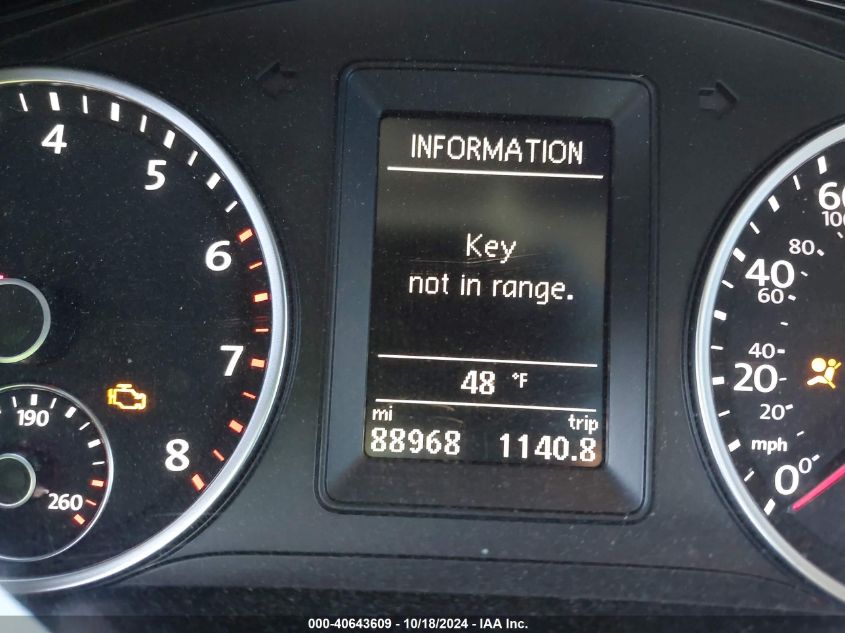 2015 Volkswagen Tiguan S VIN: WVGBV7AXXFW589185 Lot: 40643609