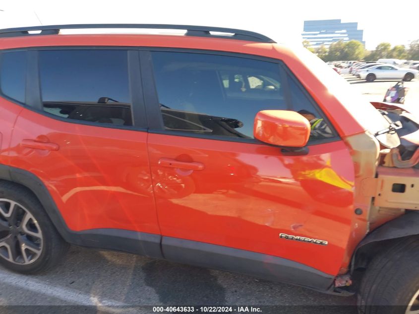 2015 Jeep Renegade Latitude VIN: ZACCJABT3FPC08724 Lot: 40643633