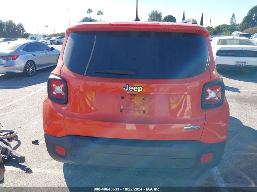 2015 Jeep Renegade Latitude VIN: ZACCJABT3FPC08724 Lot: 40643633