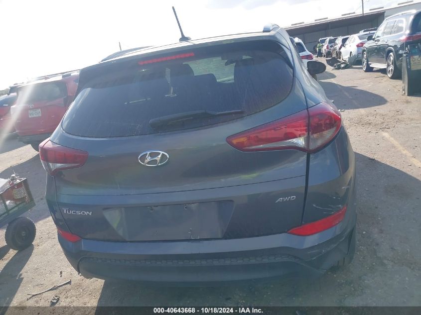 2017 Hyundai Tucson Se VIN: KM8J3CA47HU289179 Lot: 40643668