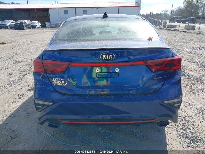 2020 Kia Forte Gt VIN: 3KPF44AC2LE217611 Lot: 40643681