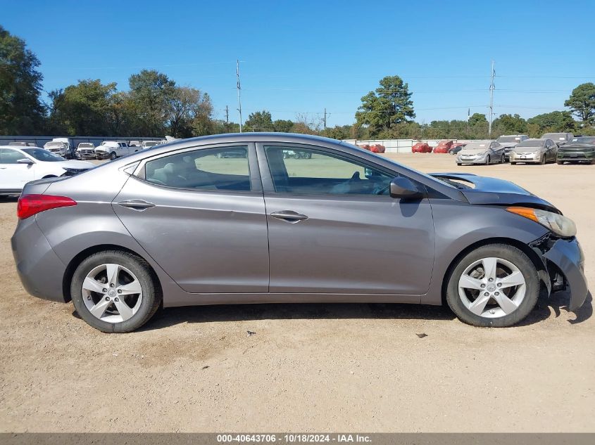 2011 Hyundai Elantra Gls VIN: 5NPDH4AE7BH059743 Lot: 40643706