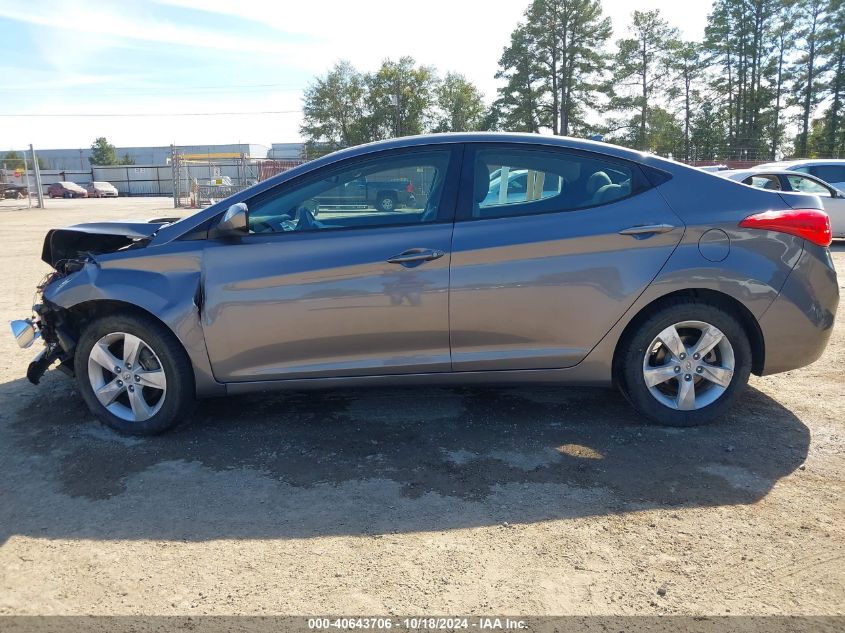 2011 Hyundai Elantra Gls VIN: 5NPDH4AE7BH059743 Lot: 40643706