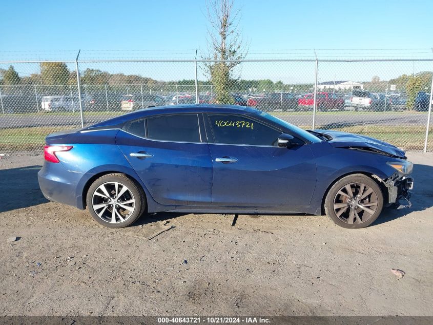 2016 Nissan Maxima 3.5S/Sv/Sl/Sr/Plat VIN: 1N4AA6AP2GC382319 Lot: 40643721