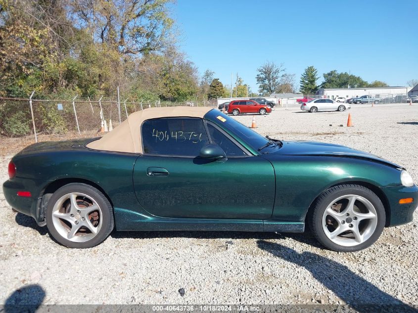 2001 Mazda Mx-5 Miata Ls/Special Edition VIN: JM1NB353710214120 Lot: 40643736