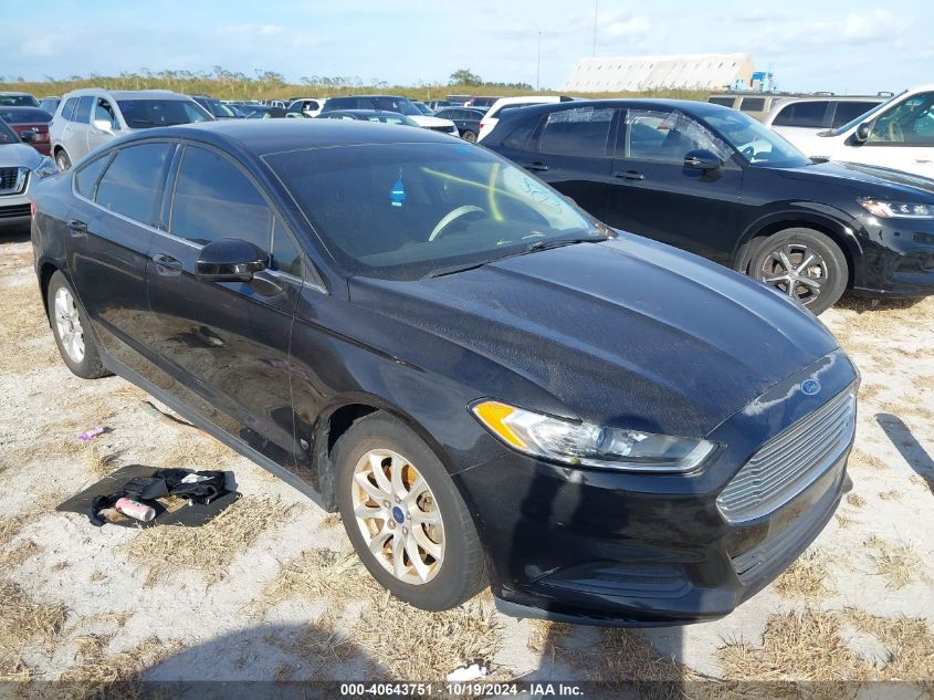 2015 FORD FUSION S - 3FA6P0G78FR134794