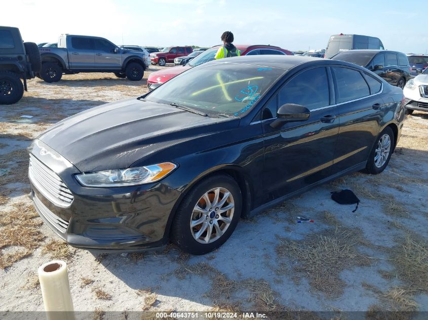 VIN 3FA6P0G78FR134794 2015 Ford Fusion, S no.2