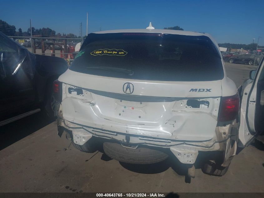 2014 Acura Mdx Technology Package VIN: 5FRYD3H44EB020968 Lot: 40643765