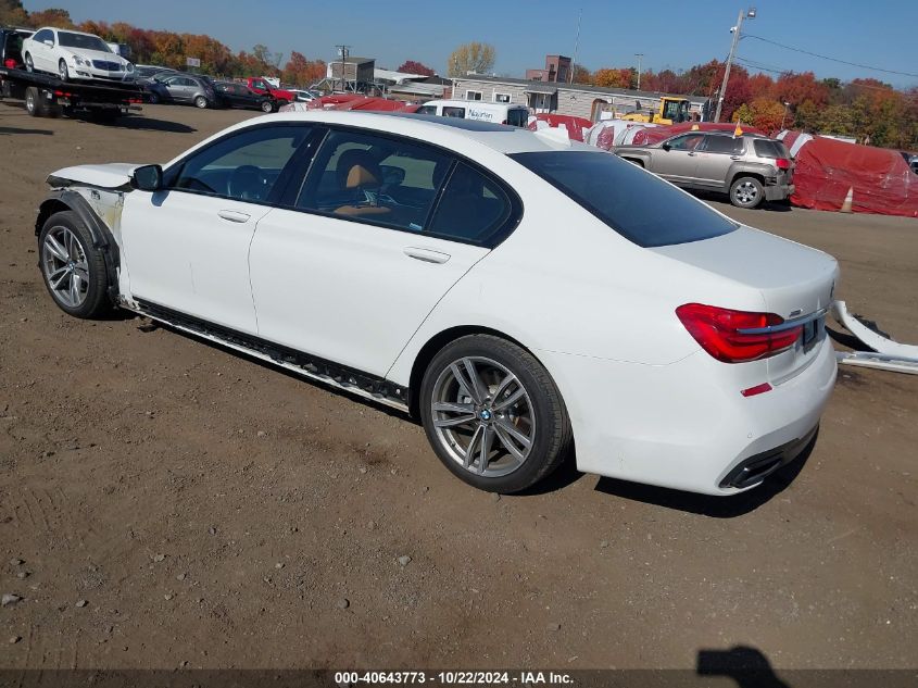 VIN WBA7E4C50KGV28496 2019 BMW 7 Series, 740I Xdrive no.3