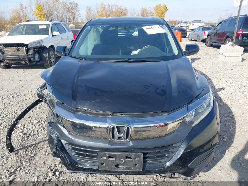 2022 Honda Hr-V Awd Lx VIN: 3CZRU6H34NM733485 Lot: 40643778