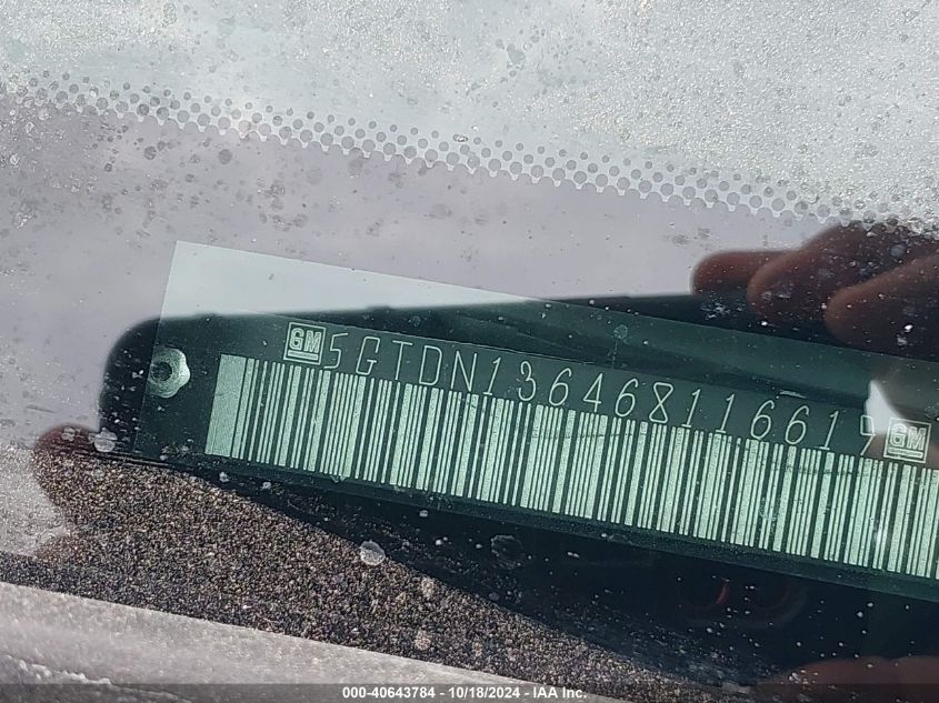 2006 Hummer H3 Suv VIN: 5GTDN136468116619 Lot: 40643784