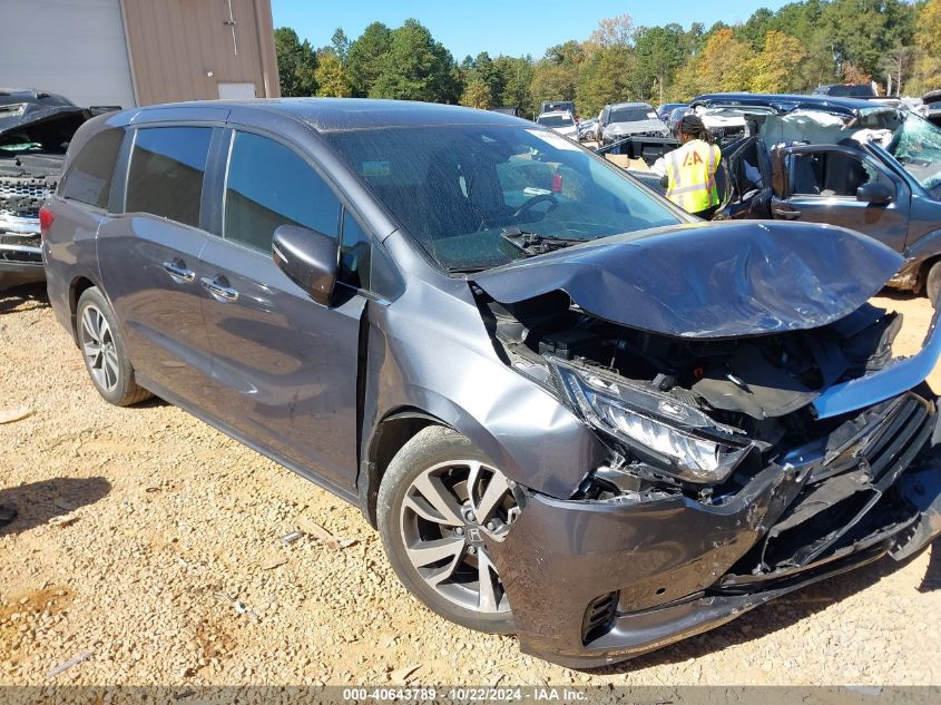 2022 Honda Odyssey Touring VIN: 5FNRL6H85NB069030 Lot: 40643789