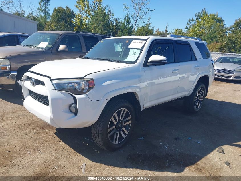 VIN JTEZU5JR4G5118325 2016 Toyota 4runner, Sr5 Premium no.2