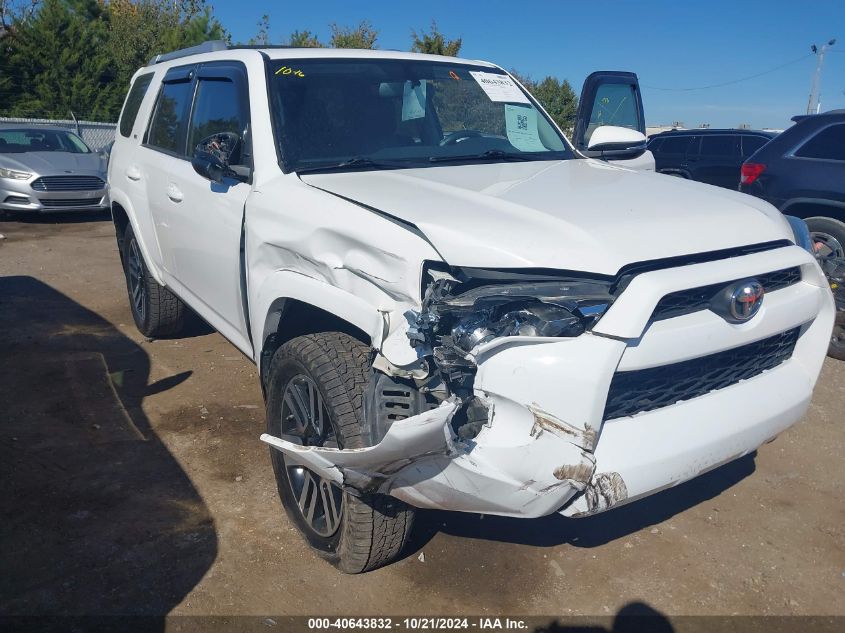 2016 Toyota 4Runner Sr5 Premium VIN: JTEZU5JR4G5118325 Lot: 40643832