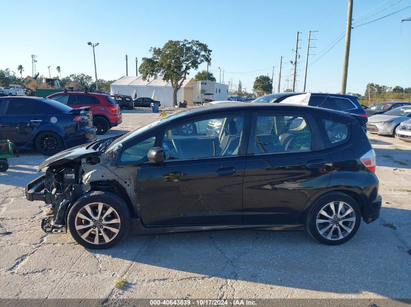 2013 Honda Fit Sport VIN: JHMGE8H55DC031567 Lot: 40643839