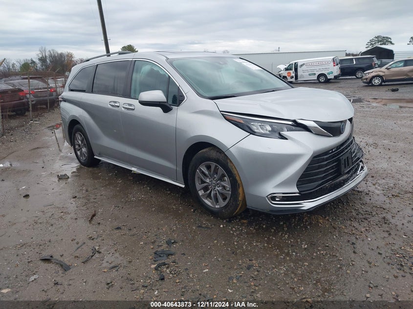 Vin: 5tdjrkec4rs182207, lot: 41133018, toyota sienna xle 2024 img_1
