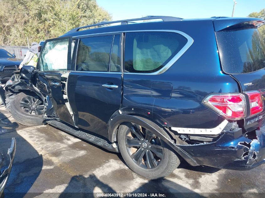 2018 Nissan Armada Platinum VIN: JN8AY2NE7J9731524 Lot: 40643912