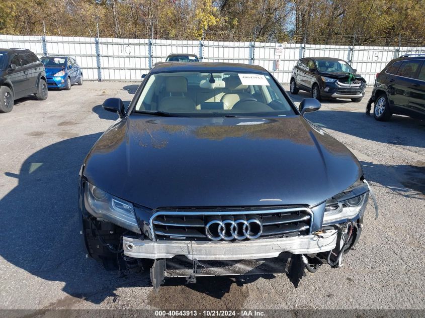 2012 Audi A7 Premium VIN: WAUYGAFC1CN155098 Lot: 40643913