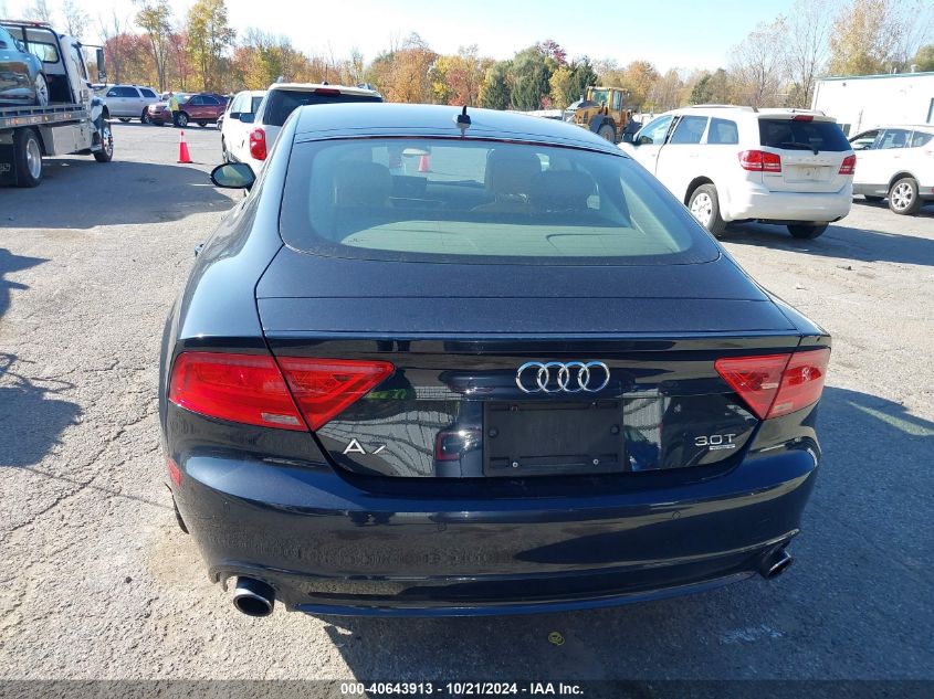 2012 Audi A7 Premium VIN: WAUYGAFC1CN155098 Lot: 40643913