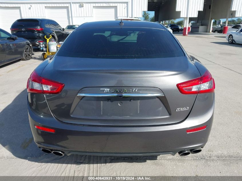 2016 Maserati Ghibli VIN: ZAM57XSA2G1175642 Lot: 40643931