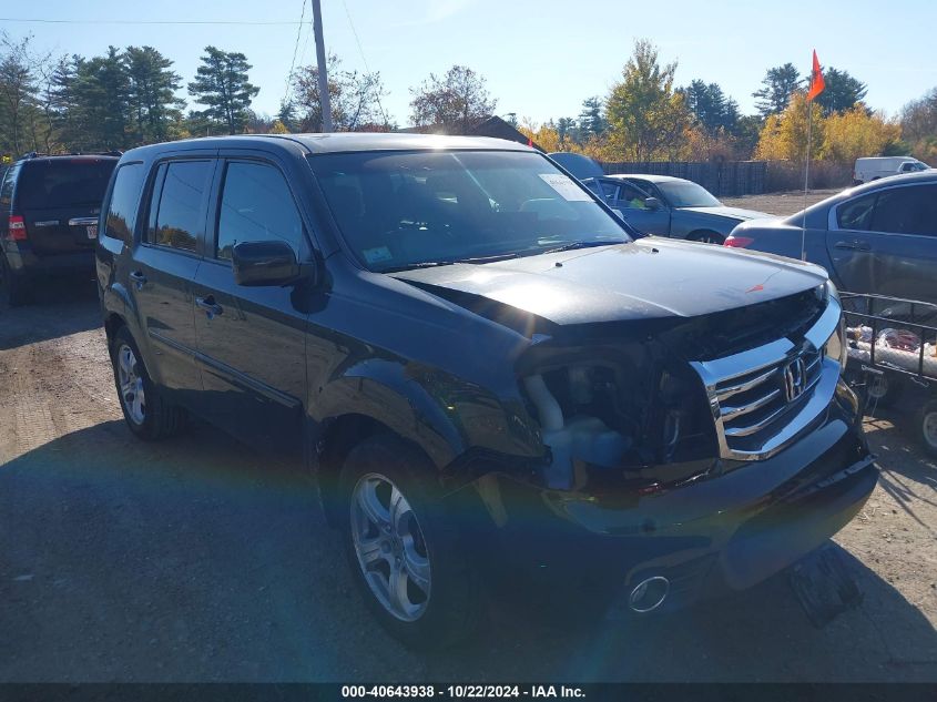 2012 Honda Pilot Ex-L VIN: 5FNYF4H50CB068636 Lot: 40643938