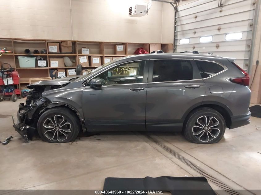 2021 Honda Cr-V Awd Ex-L VIN: 5J6RW2H88ML017509 Lot: 40643960