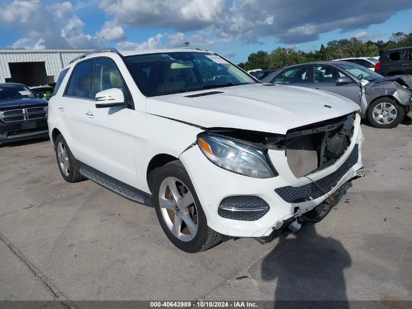 2017 Mercedes-Benz Gle 350 VIN: 4JGDA5JB0HA969973 Lot: 40643989