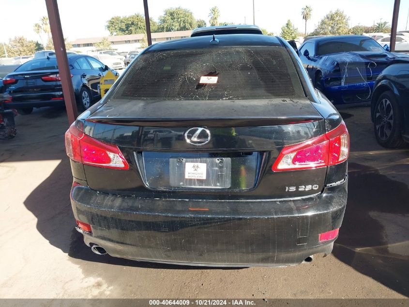 2012 Lexus Is 250 250 VIN: JTHBF5C21C5183271 Lot: 40644009