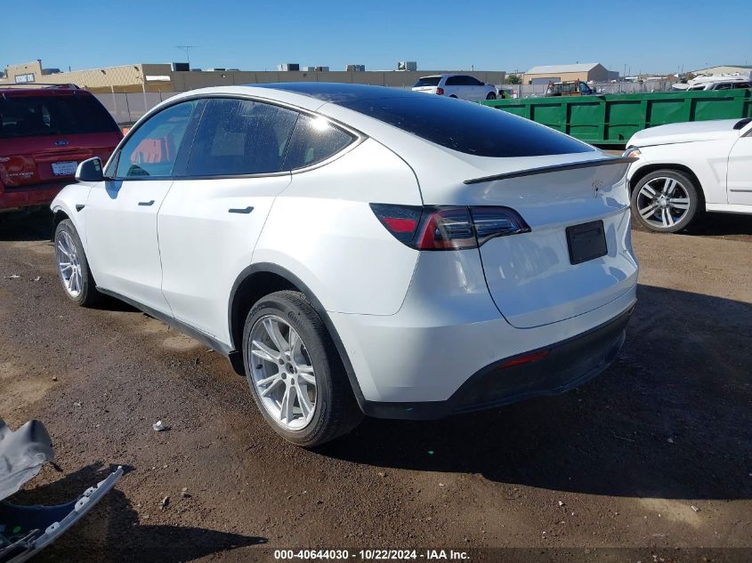 2020 Tesla Model Y Long Range Dual Motor All-Wheel Drive/Performance Dual Motor All-Wheel Drive VIN: 5YJYGDEF8LF002572 Lot: 40644030