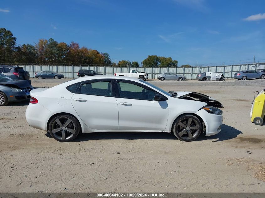 2015 Dodge Dart Gt VIN: 1C3CDFEB0FD228004 Lot: 40644102