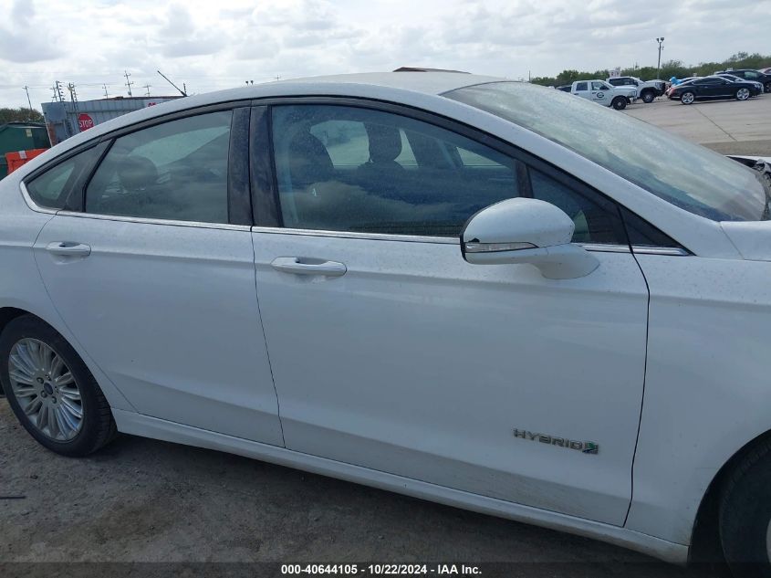 VIN 3FA6P0LU9FR128370 2015 Ford Fusion, Hybrid SE no.13