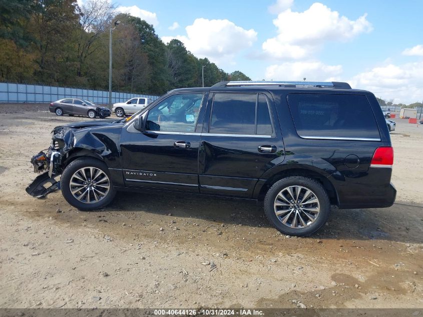 2016 Lincoln Navigator Select VIN: 5LMJJ2HT3GEL00651 Lot: 40644126