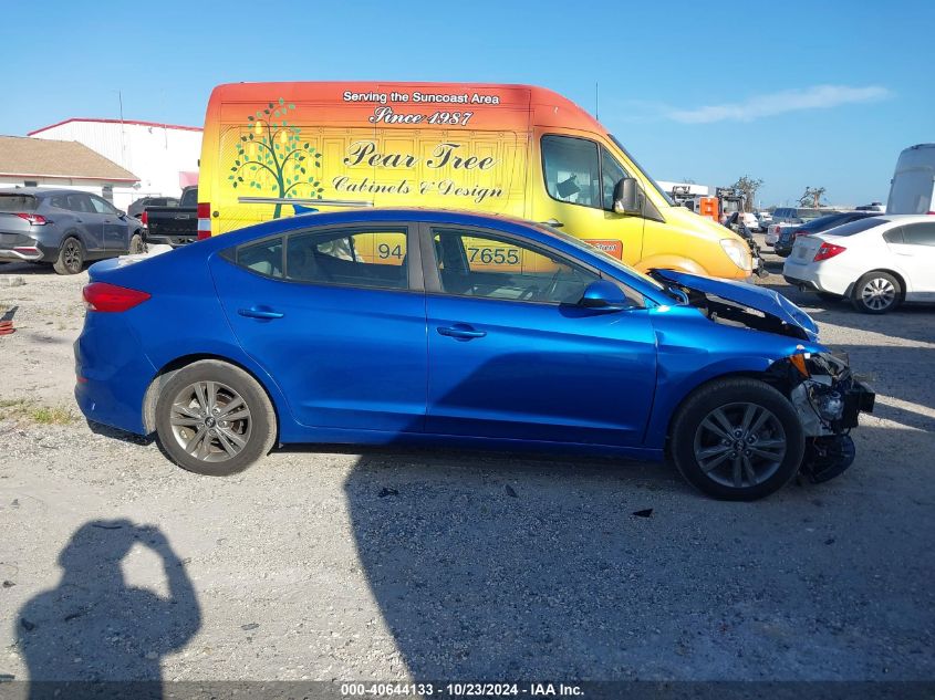 Auction sale of the 2018 HYUNDAI ELANTRA , vin: 5NPD84LF7JH285852, lot number: 40644133