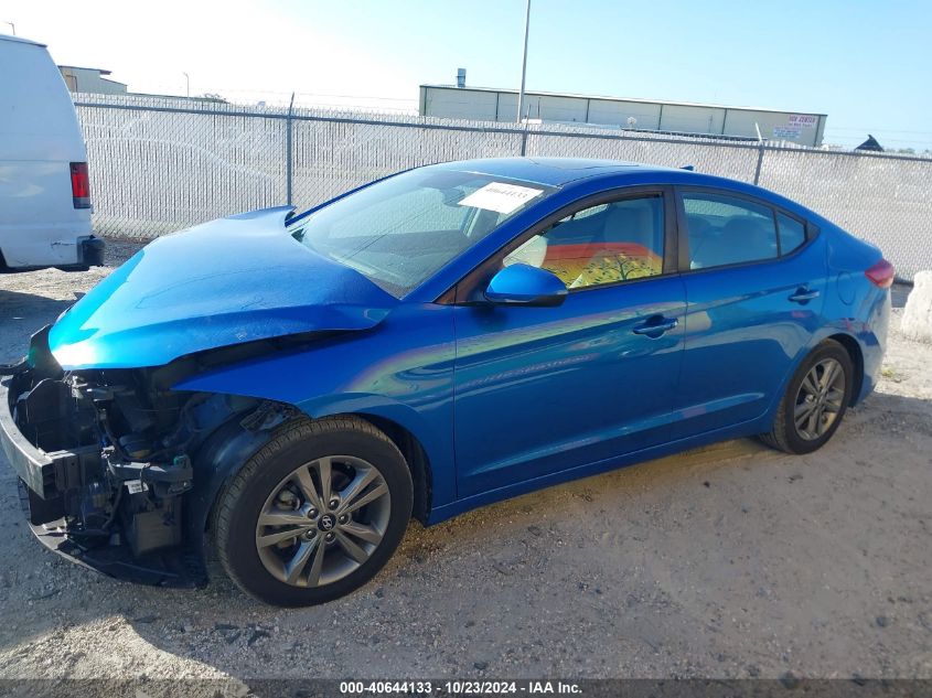 2018 Hyundai Elantra Value Edition VIN: 5NPD84LF7JH285852 Lot: 40644133